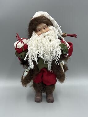 Creative Design Santa Claus Figure Christmas Decoration 12" Holiday Decor